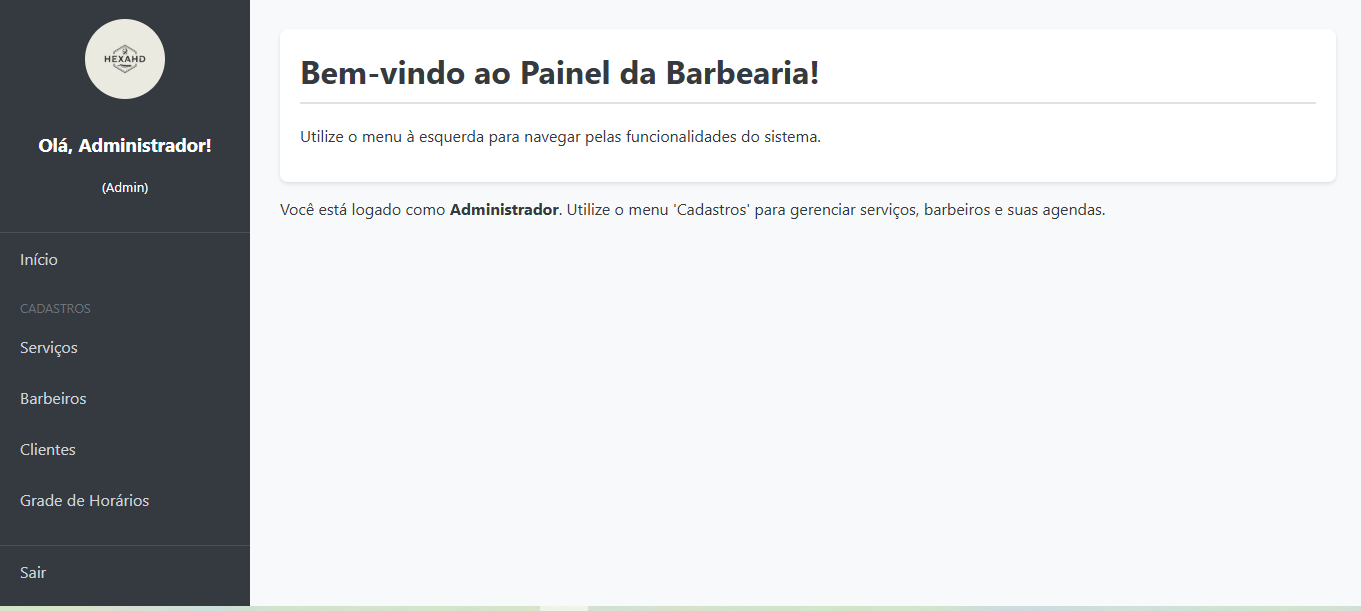 Sistema de Agendamento para Barbearia